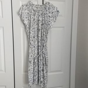 Loft Flutter Sleeve Dress